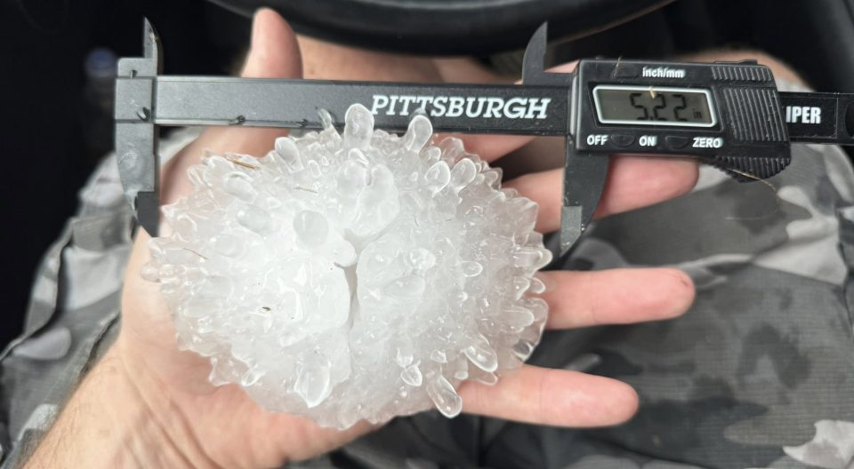 DVD-Sized Hail Pummels West Texas Amid Tornado Outbreak