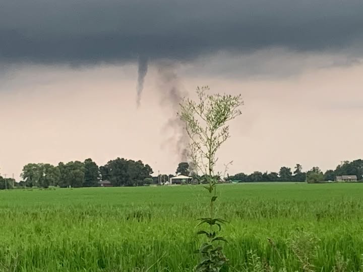 Cold Air Funnels Swirl Over Arkansas, Sparking Awe and Caution