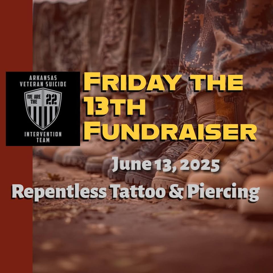 Repentless Tattoo Hosts Fundraiser for Veteran Suicide Prevention