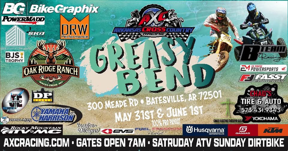 Greasy Bend to Host AXC Racing’s High-Octane R4 Event This Weekend