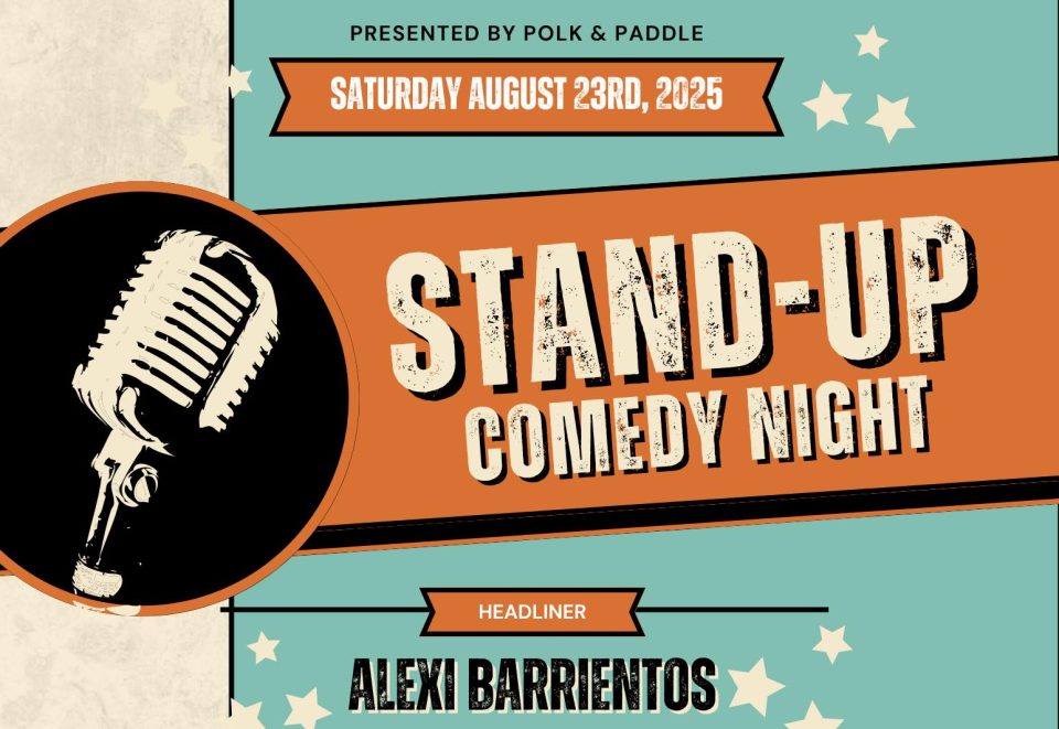 Polk & Paddle Hosts Comedy Night to Support St. Jude