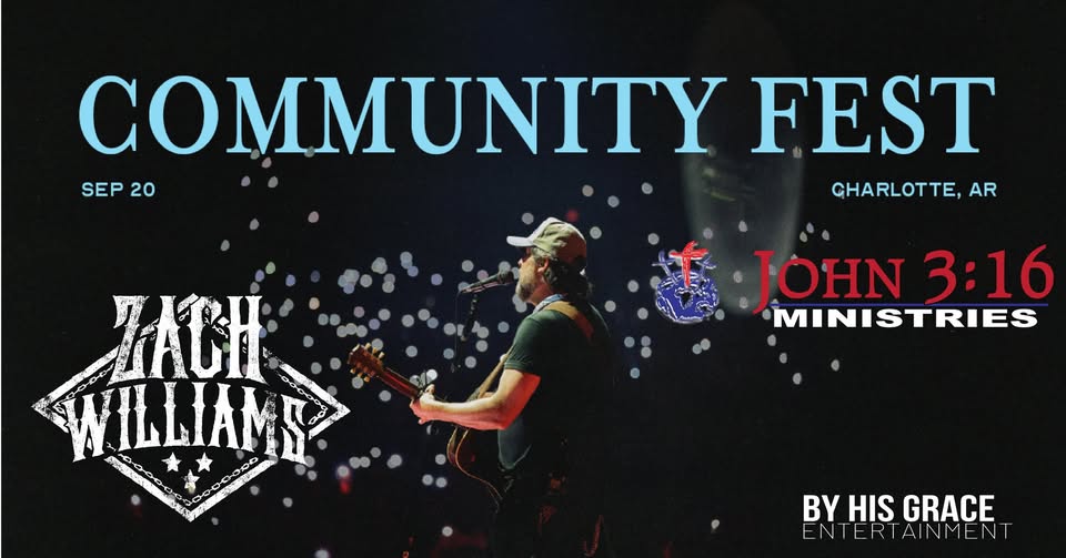 John 3:16 Ministries to Host Community Fest 2025 with Zach Williams and Warren Peay