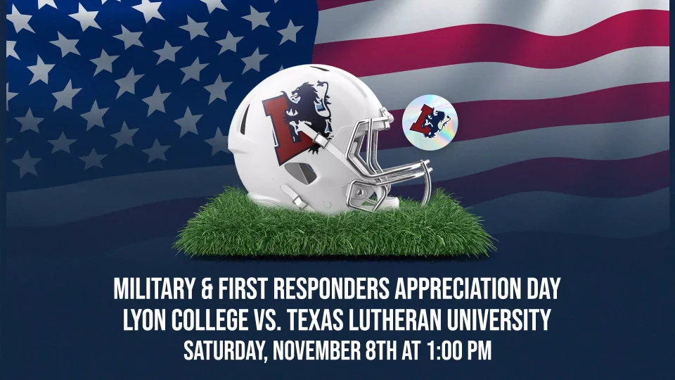 Lyon College to Honor Military and First Responders at Nov. 8 Football Game