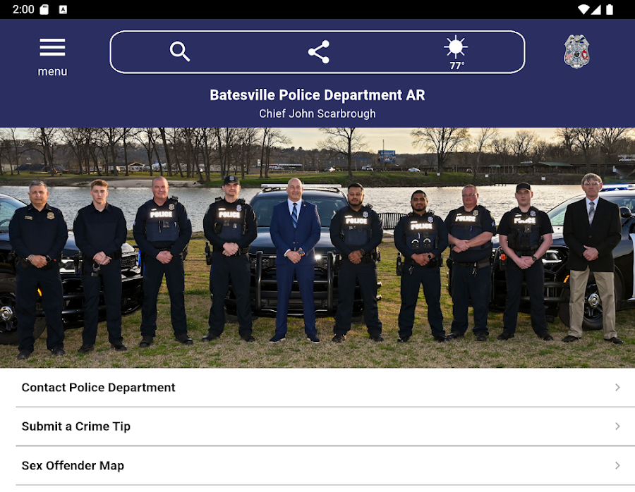 Batesville Police Launch New Mobile App for Easier Access to Services and Alerts