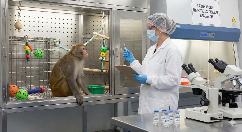 CDC Announces End to All Monkey Experiments in Research Labs, Shifting to Humane Alternatives