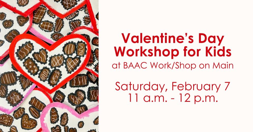 Valentine’s Day Art Workshop for Kids: Box of Chocolates 💝🎨